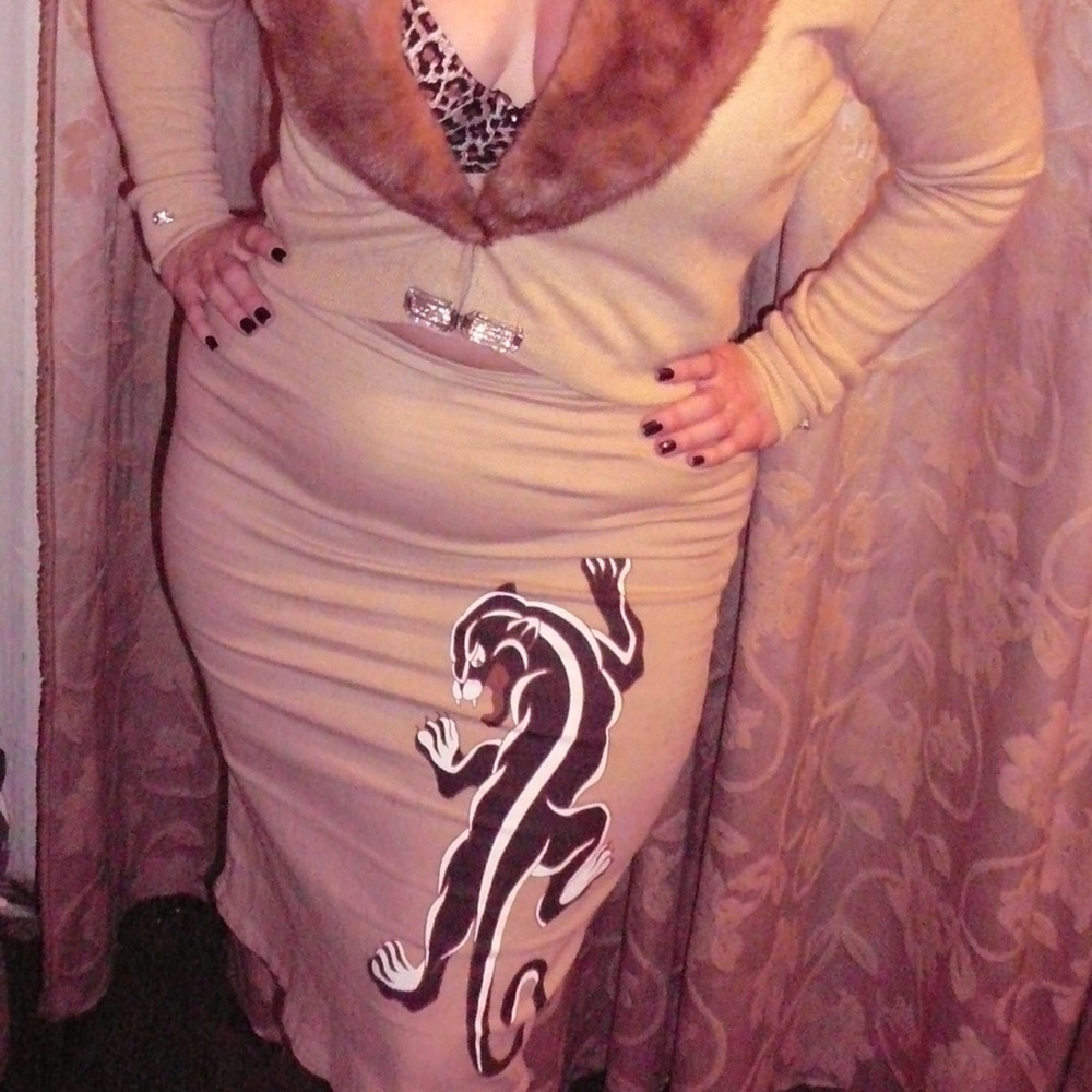 COPY - MODE MERR PENCIL SKIRT PANTHER L